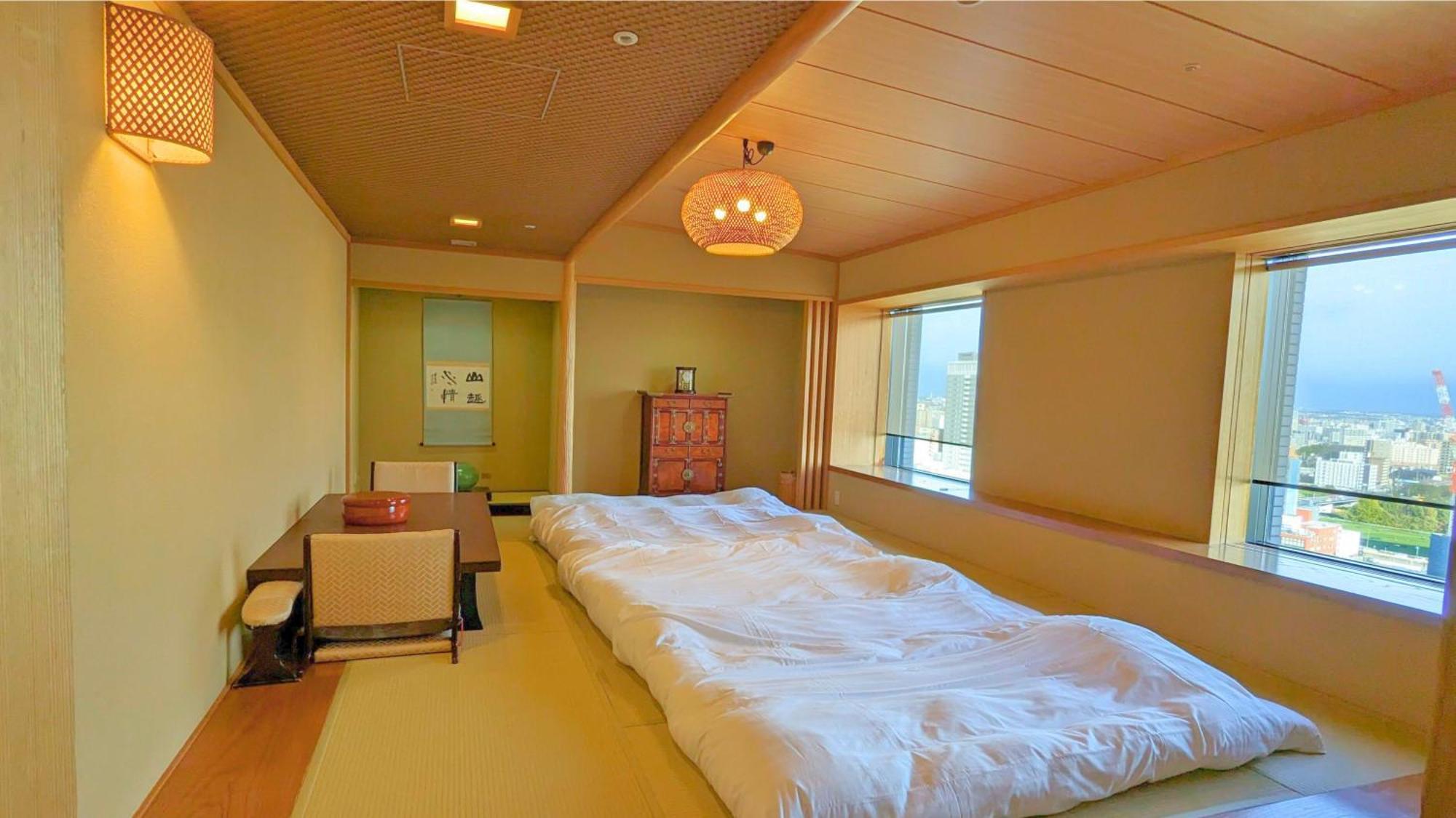 Premier Hotel Nakajima Park סאפורו מראה חיצוני תמונה A futon room